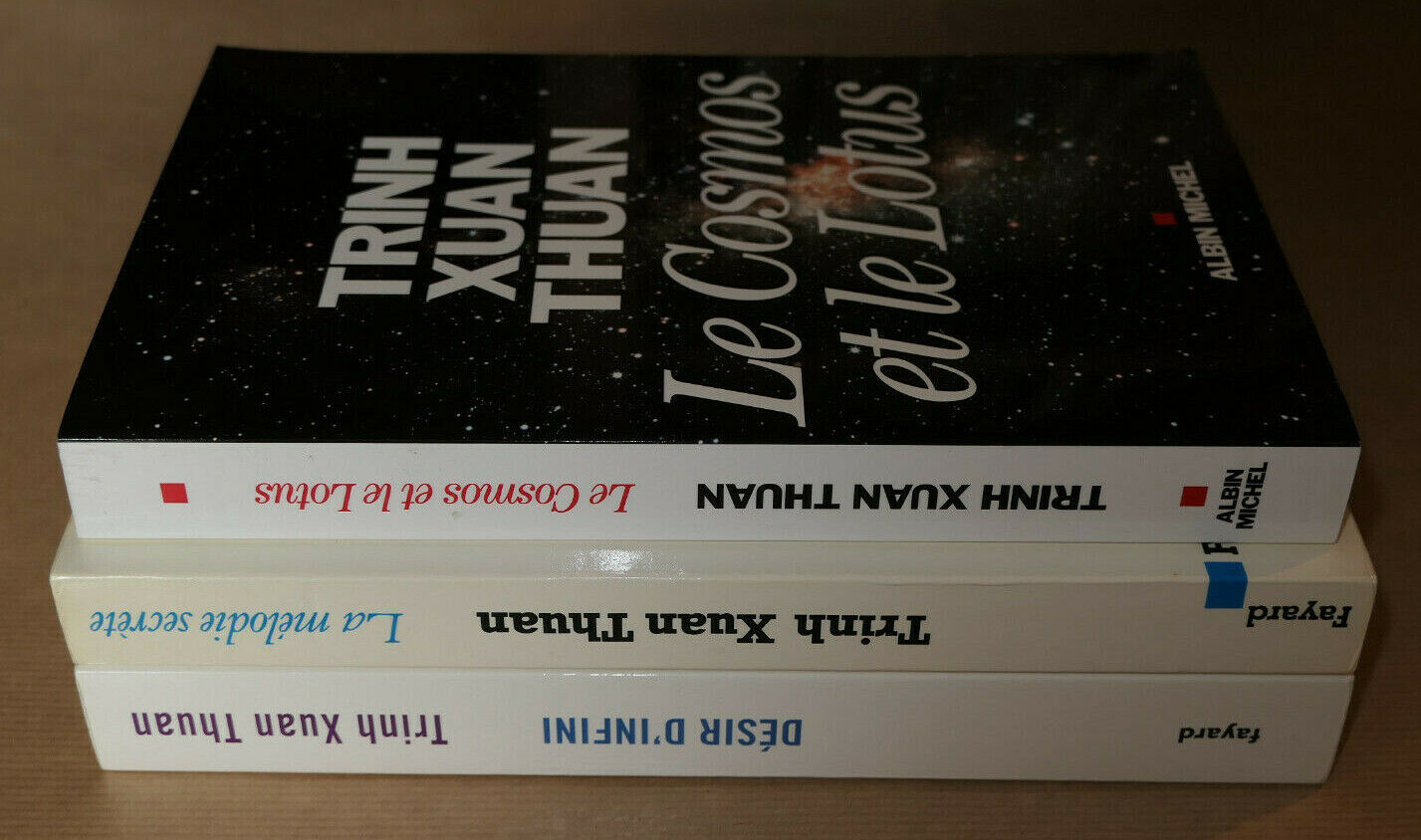 TRINH XUAN THUAN / LOT DE 3 LIVRES / SCIENCE ASTROPHYSIQUE UNIVERS