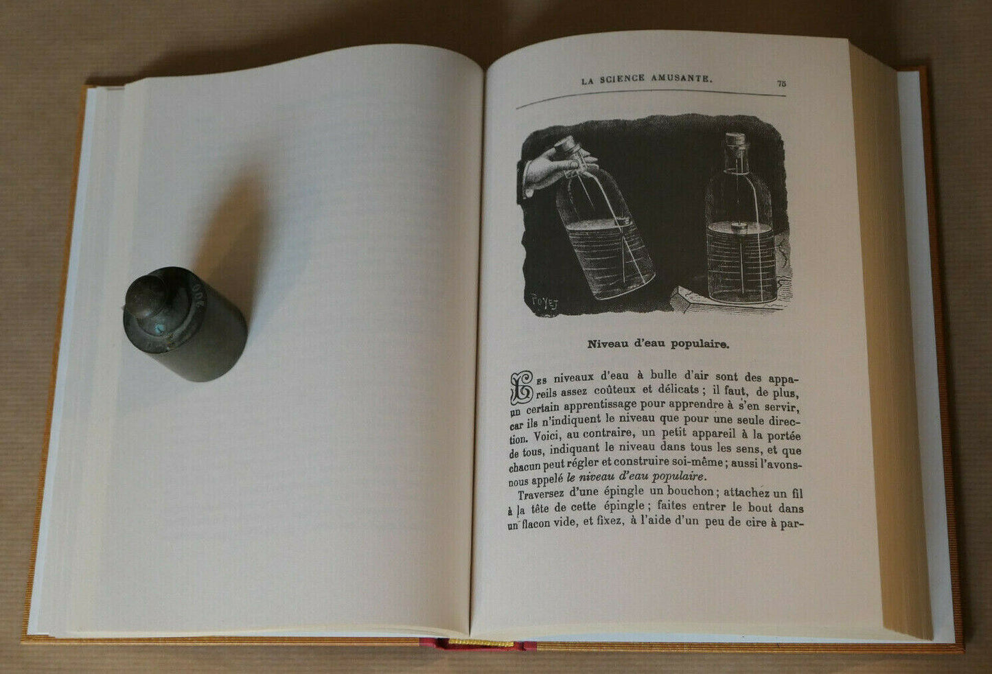 100 EXPERIENCES DE SCIENCE AMUSANTE / TOM TIT / 1890 REEDITION 2011