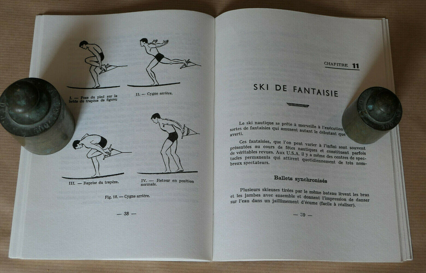 INITIATION AU SKI NAUTIQUE / RENE MOYSET / SPORTS SB BORNEMANN 1966