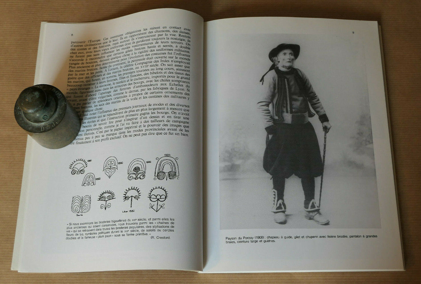 COIFFES ET COSTUMES DE BRETAGNE / PIERRE JAKEZ HELIAS / EDITIONS JOS 1986