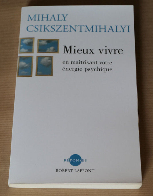 MIHALY CSIKSZENTMIHALYI / MIEUX VIVRE EN MAITRISANT VOTRE ENERGIE PSYCHIQUE 2005
