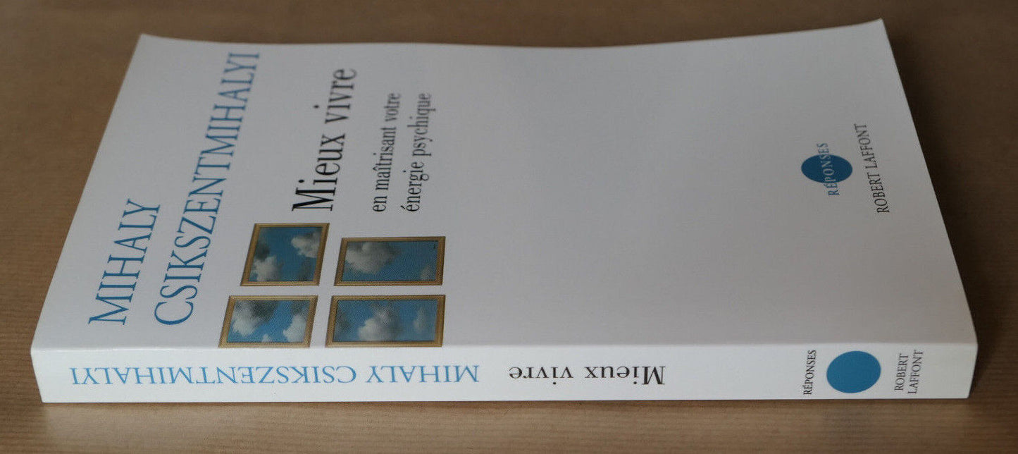 MIHALY CSIKSZENTMIHALYI / MIEUX VIVRE EN MAITRISANT VOTRE ENERGIE PSYCHIQUE 2005