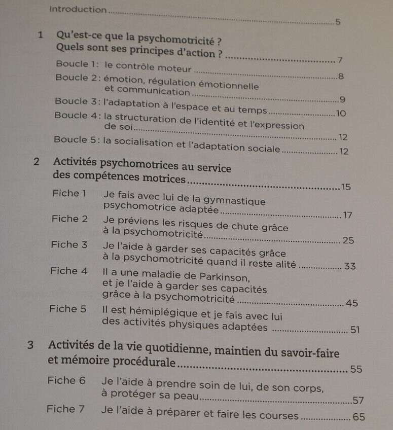 J'AIDE UN PROCHE DE LA MALADIE D'ALZHEIMER / ACTIVITES PSYCHOMOTRICES / DUNOD