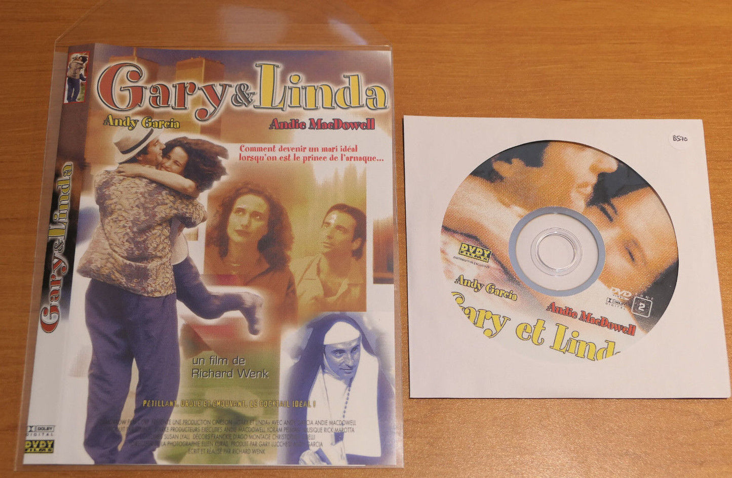 DVD GARY & LINDA / ANDY GARCIA ANDIE MACDOWELL / RICHARD WENK
