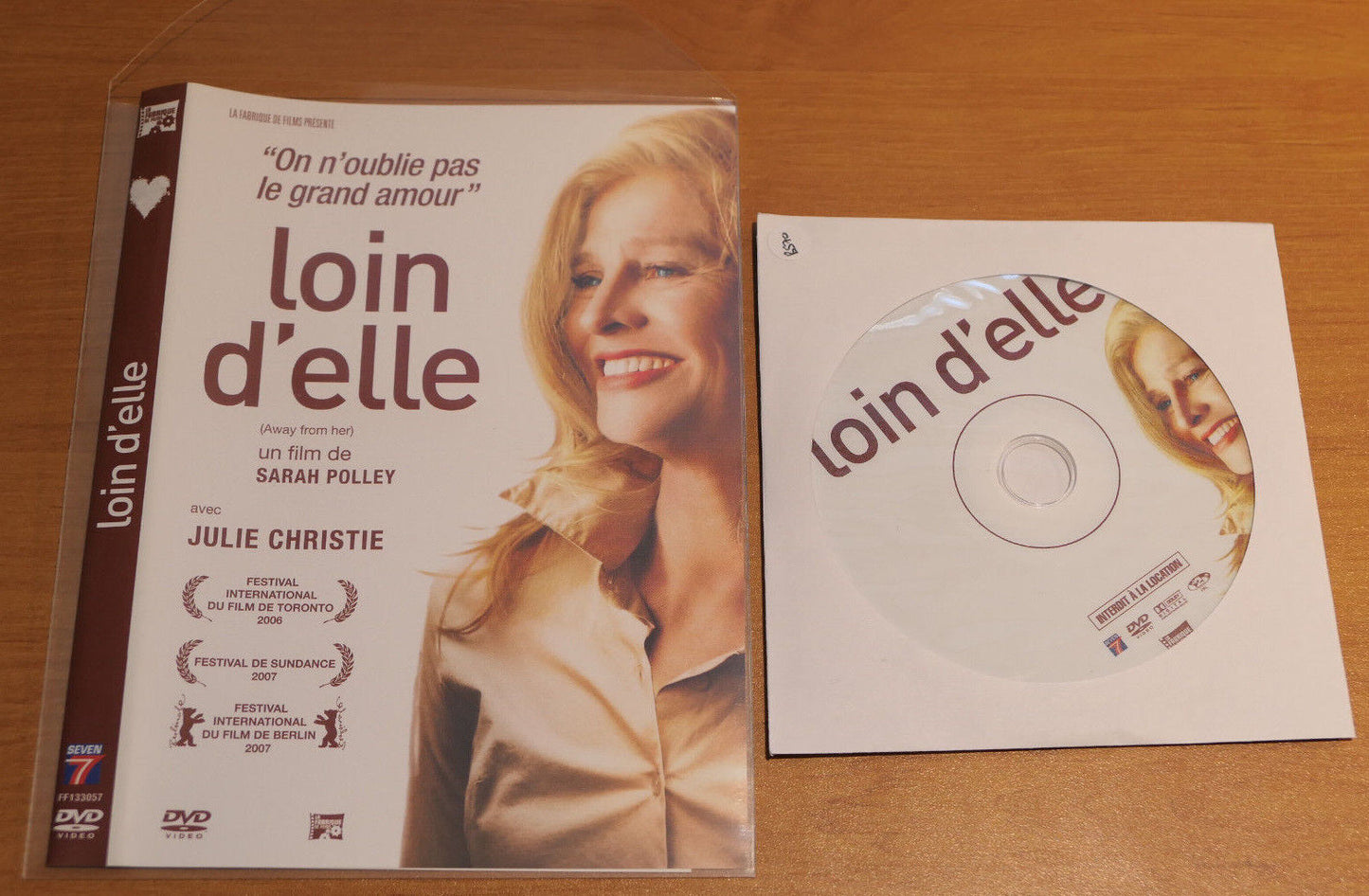 DVD LOIN D'ELLE / JULIE CHRISTIE / SARAH POLLEY / 2006