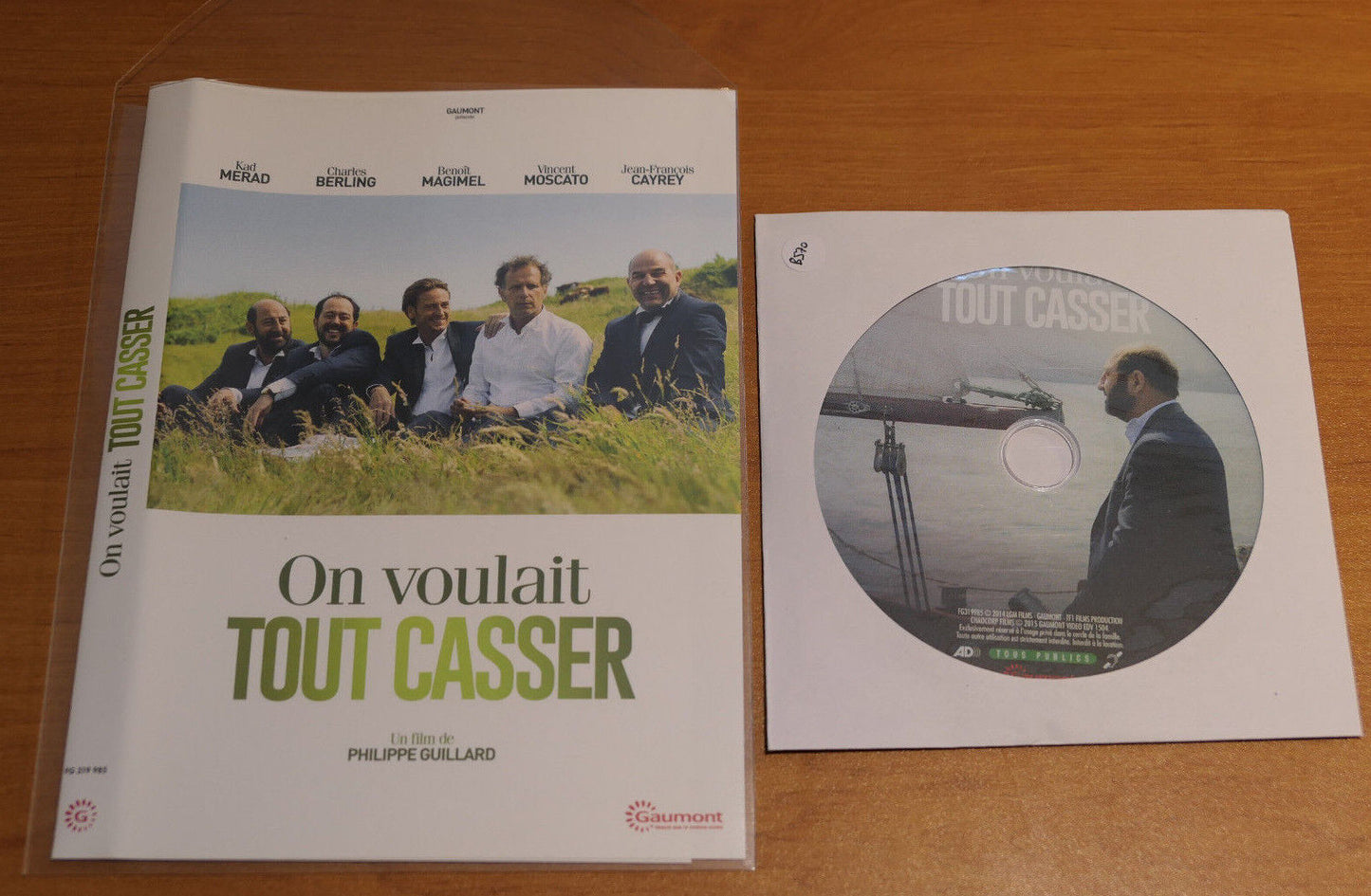 DVD ON VOULAIT TOUT CASSER / MERAD BERLING MAGIMEL MOSCATO CAYREY / 2014