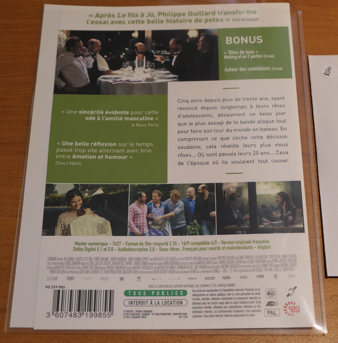 DVD ON VOULAIT TOUT CASSER / MERAD BERLING MAGIMEL MOSCATO CAYREY / 2014