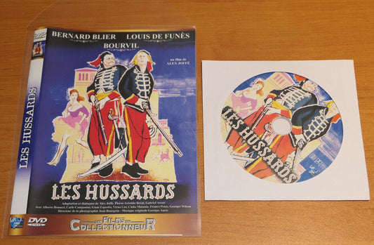DVD LES HUSSARDS / BERNARD BLIER LOUIS DE FUNES BOURVIL / ALEX JOFFE 1956
