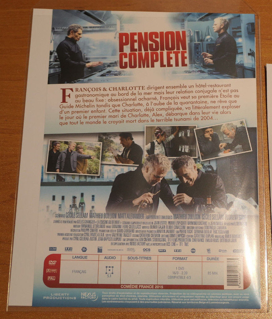 DVD PENSION COMPLETE / GERARD LANVIN FRANCK DUBOSC