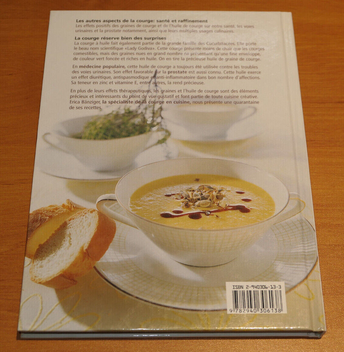 HUILE ET GRAINES DE COURGE POUR LA SANTE ET LA CUISINE / VIRIDIS 2001