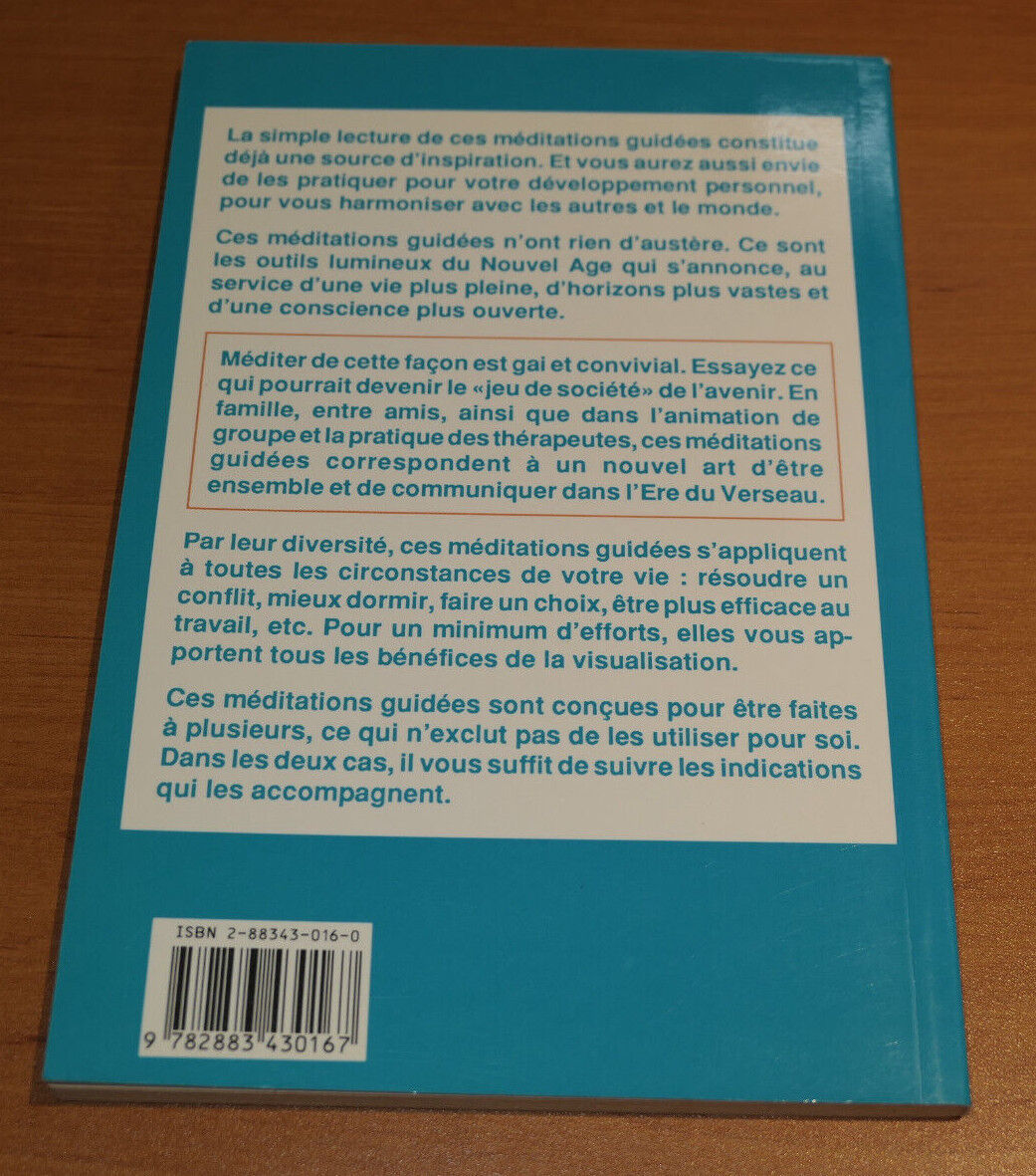 MEDITATIONS GUIDEES POUR S'EPANOUIR DANS LE NOUVEL AGE / CORRIYA / 1990