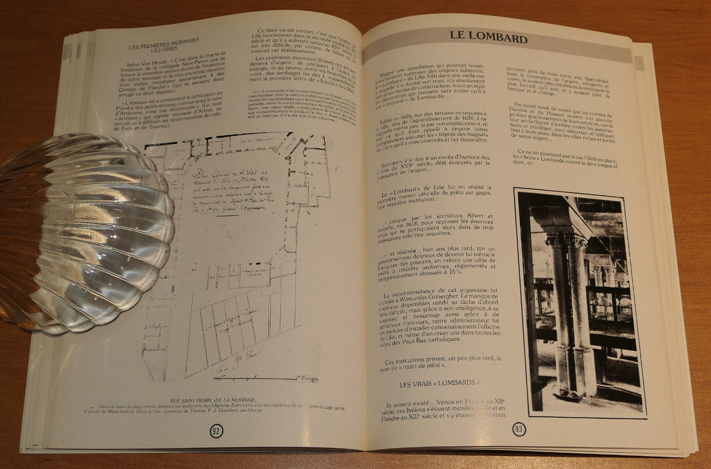 MONUMENTS D'HIER DANS LE LILLE D'AUJOURD'HUI / CARLOS BOCQUET / HISTOIRE 1988