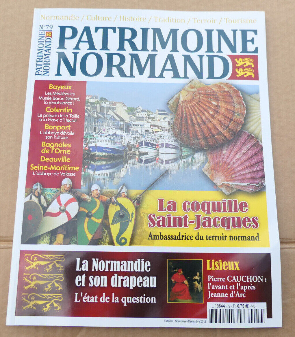 PATRIMOINE NORMAND / LOT 4 REVUES 2010 NUMEROS 76 77 78 79 / HISTOIRE NORMANDIE