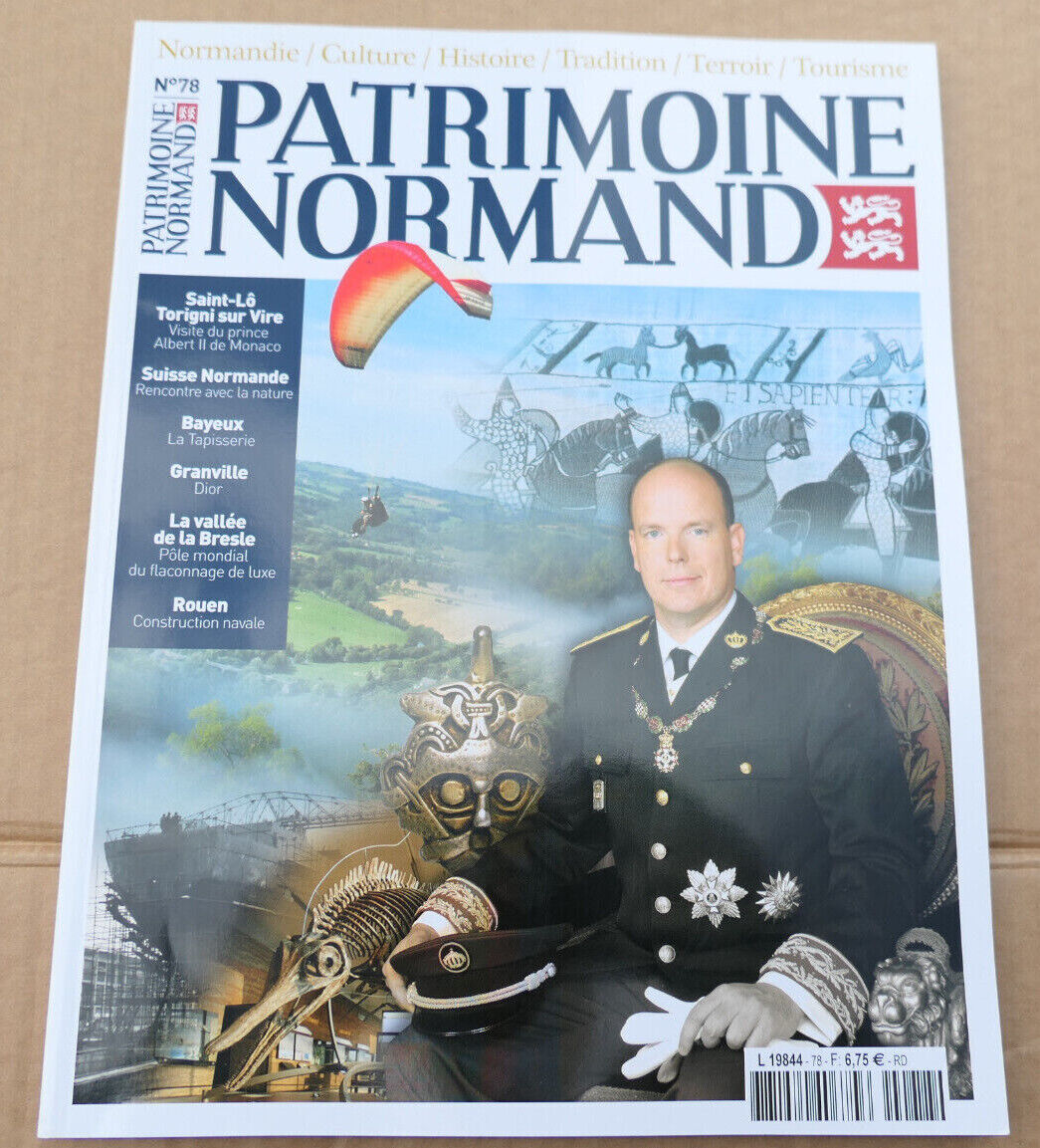 PATRIMOINE NORMAND / LOT 4 REVUES 2010 NUMEROS 76 77 78 79 / HISTOIRE NORMANDIE