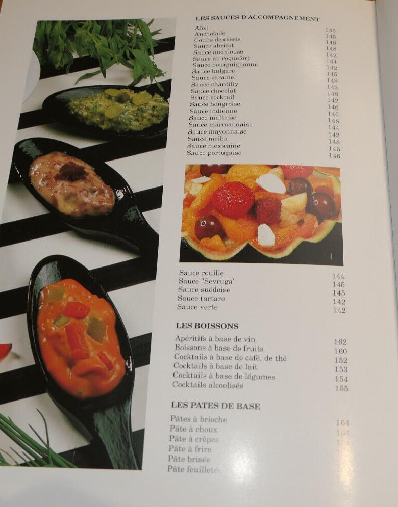 BUFFETS DE COCKTAILS ET RECEPTIONS / DORMONVAL 1991 / RECETTES CUISINE PHOTOS