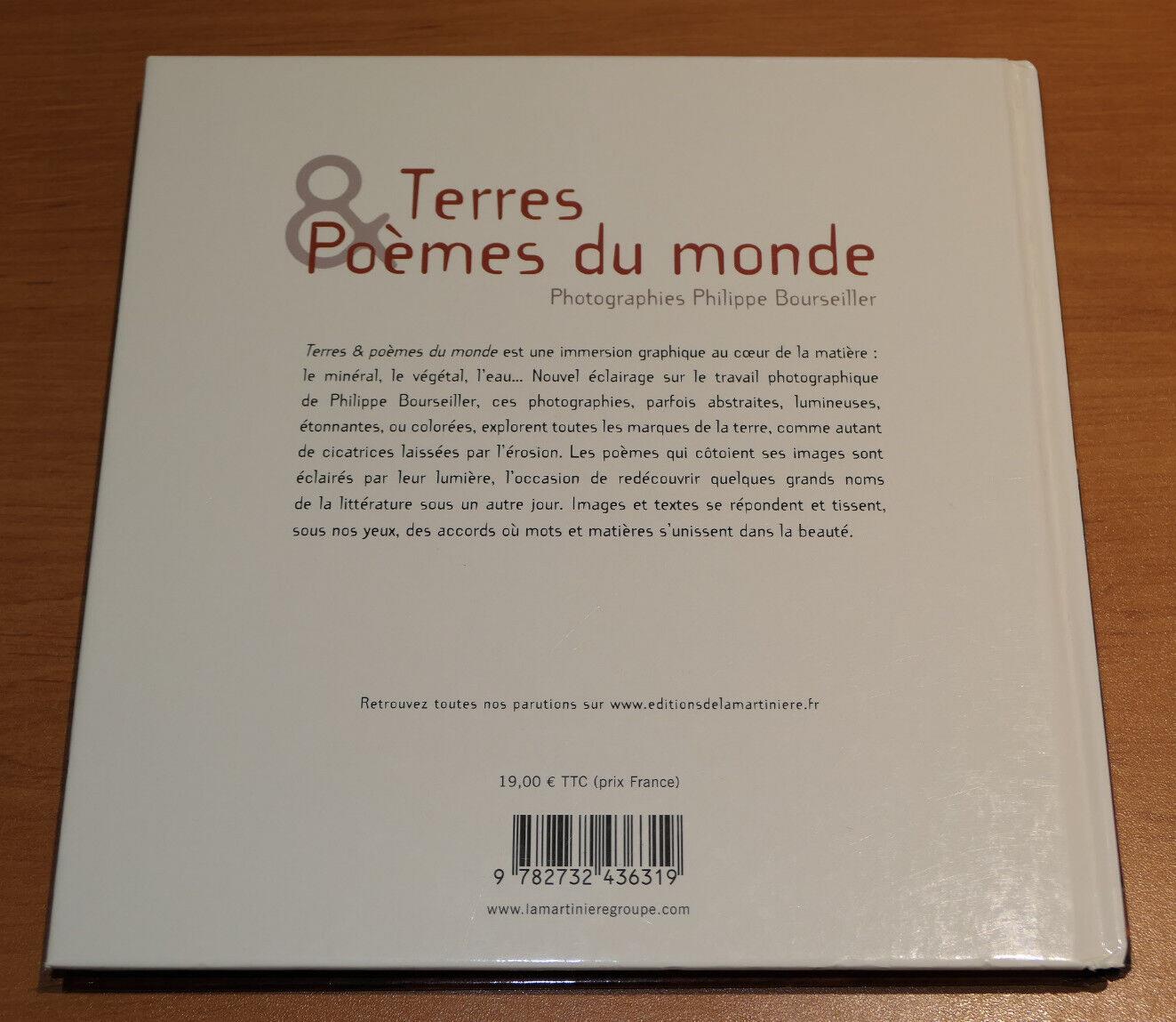 TERRES & POEMES DU MONDE / PHILIPPE BOURSEILLER / PHOTOS NATURE POESIE / 2007