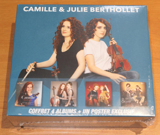 COFFRET 4 CD + POSTER / CAMILLE & JULIE BERTHOLLET