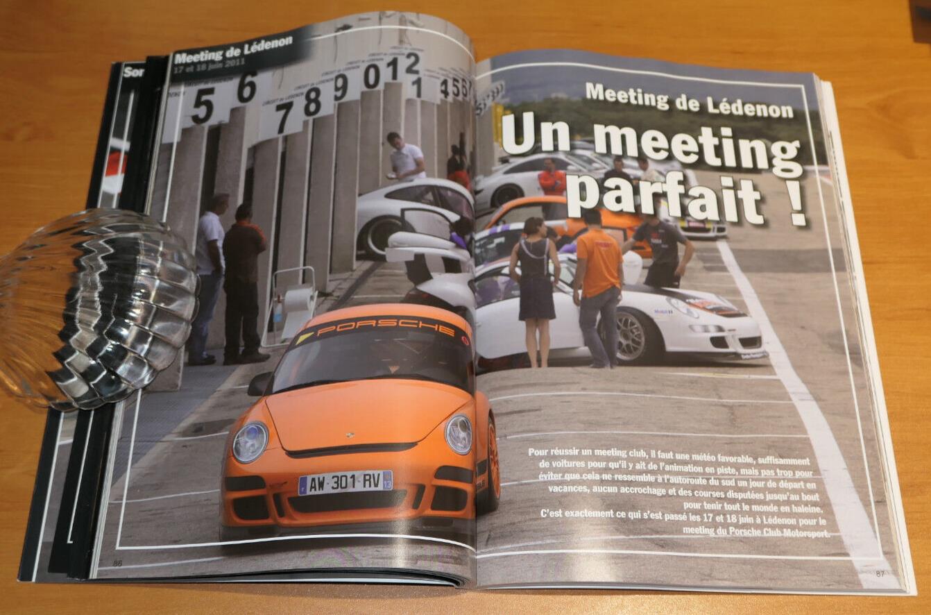 PORSCHE CLUB MOTORSPORT SAISON 2011 911 TROPHY CAYMAN CUP GT3 CHALLENGE SPORT