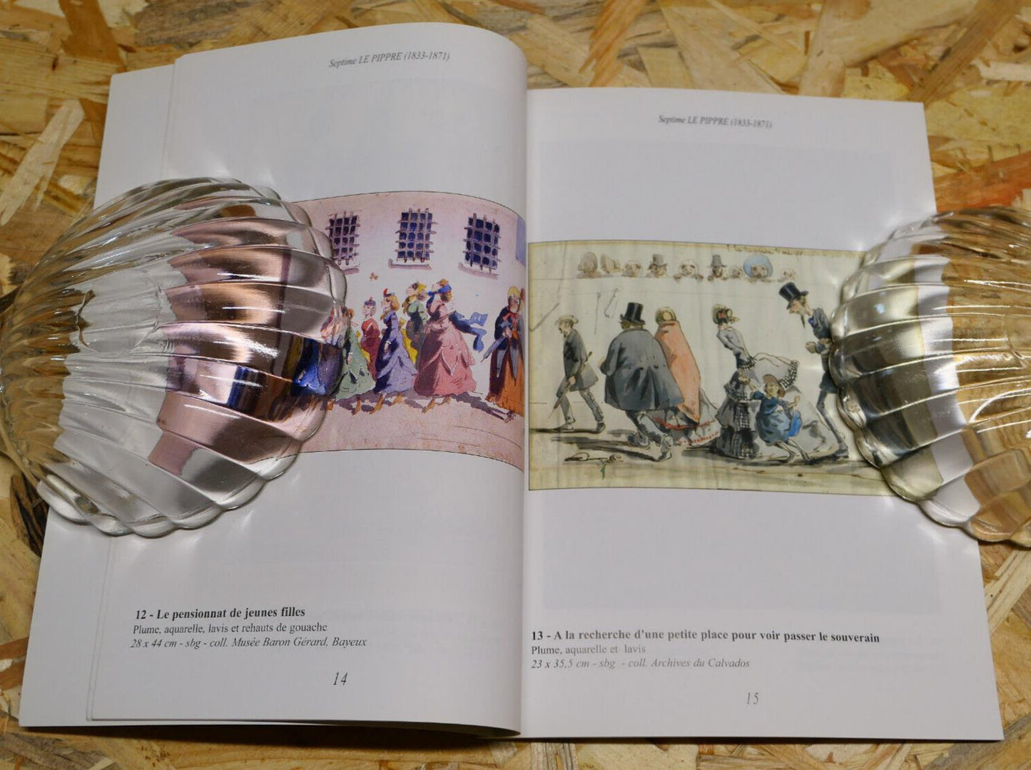SEPTIME LE PIPPRE 1833-1871 LIVRET EXPOSITION 2006 NORMANDIE CALVADOS ART