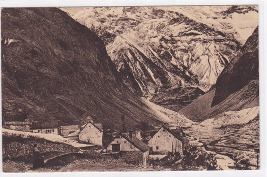 OLD POSTCARD CPA CHAMPSAUR VALLEY THE COMBE DE PRAPIC THE ALPES 