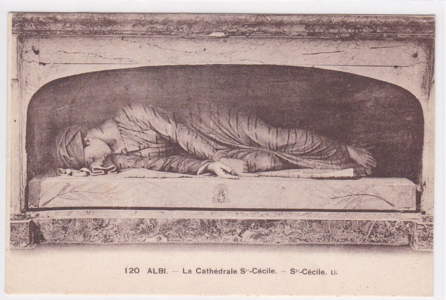 CARTE POSTALE ANCIENNE CPA ALBI LA CATHEDRALE STE-CECILE