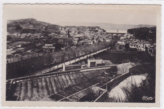 OLD POSTCARD CPA ST-CHAMAS PANORAMIC VIEW 