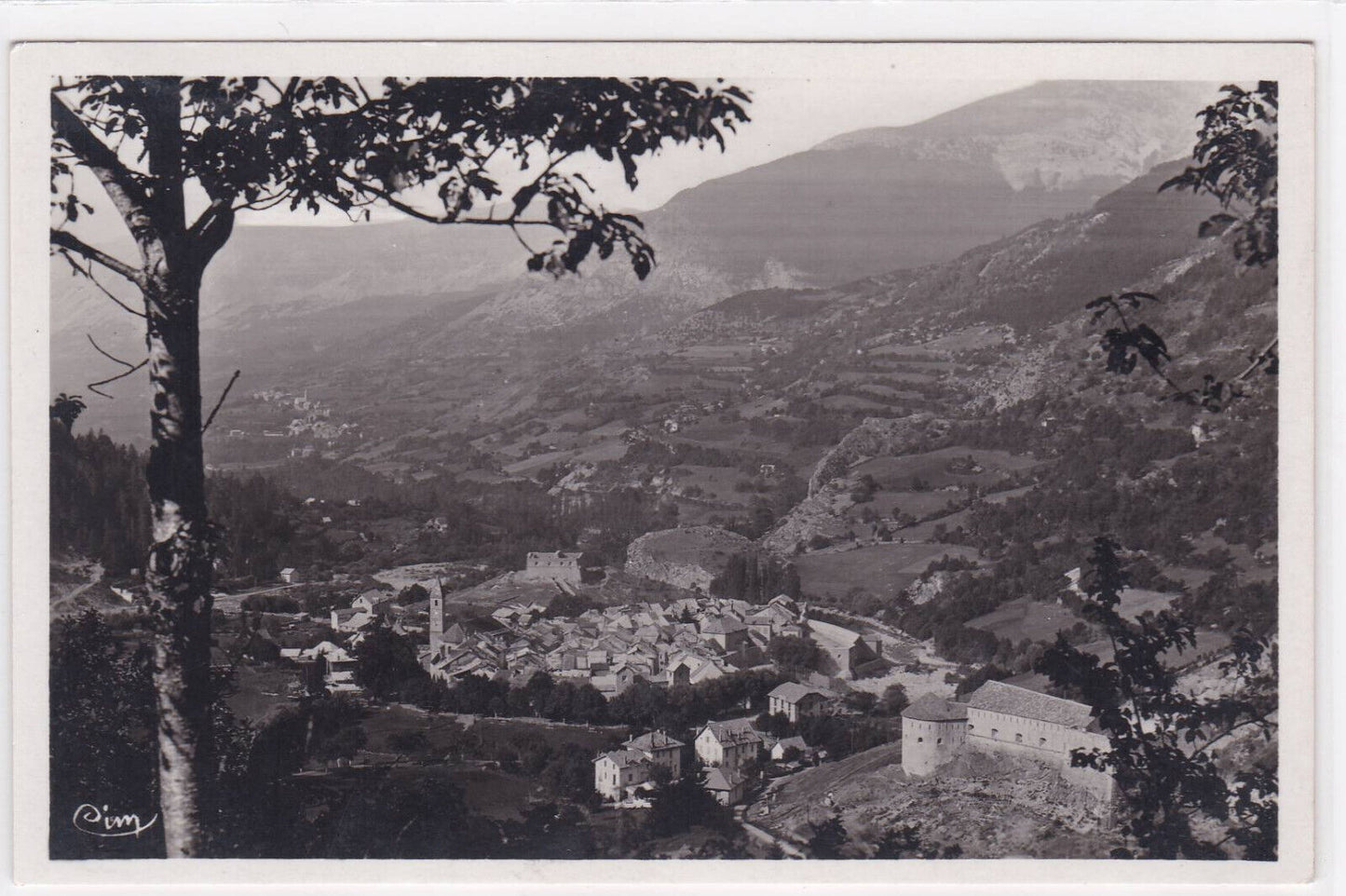 CARTE POSTALE ANCIENNE CPA COLMARS VUE GENERALE