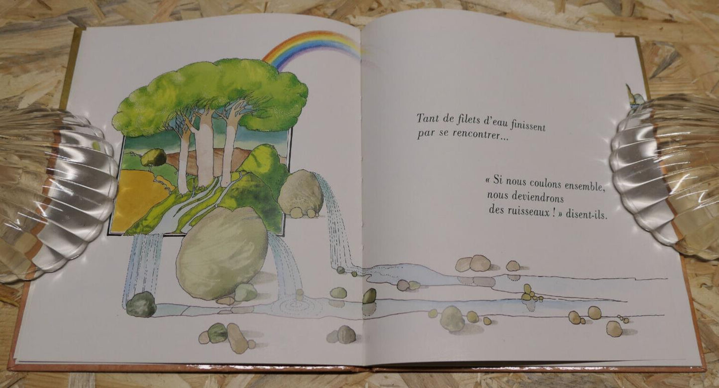 A CAUSE D'UNE GOUTTE D'EAU / MARTHE SEGUIN-FONTES / LAROUSSE ENFANTINA 1982