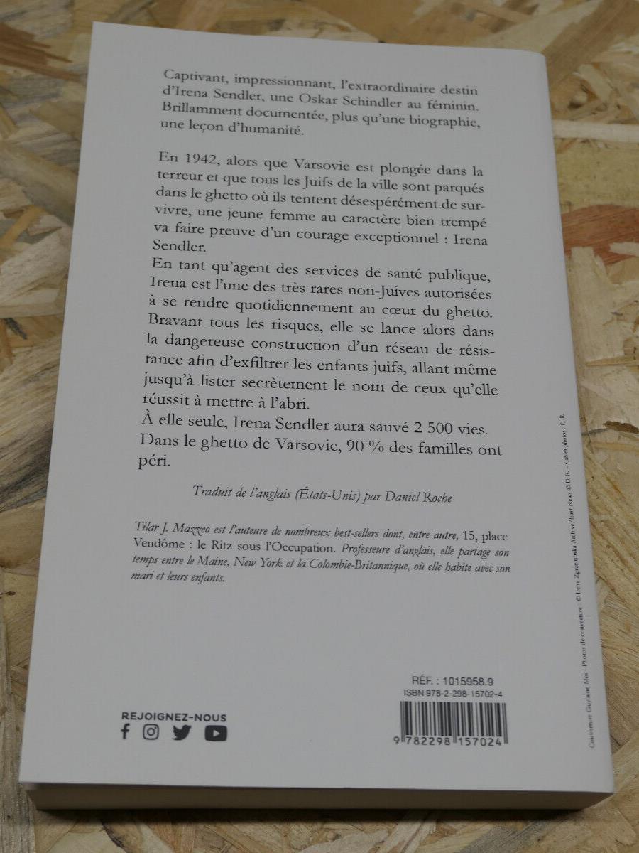 LES MILLE VIES D'IRENA BIOGRAPHIE GHETTO VARSOVIE JUIFS WW2 HISTOIRE RESISTANCE
