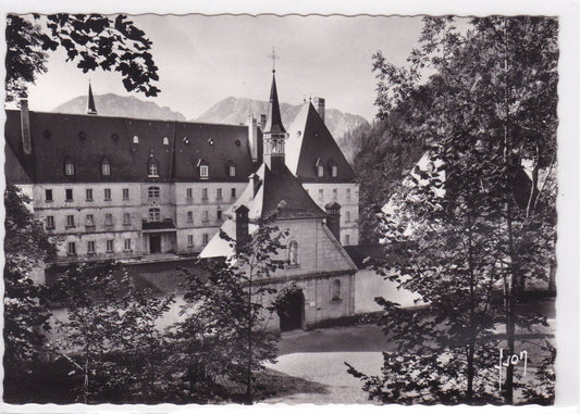 POSTCARD CPSM MONASTERY OF THE GRANDE CHARTREUSE FACADE ISERE 