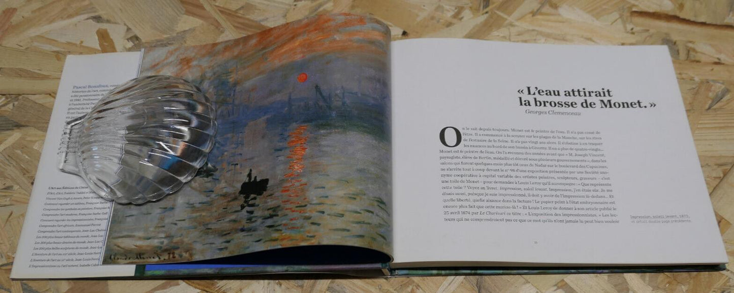 MONET PEINTRE DE L'EAU / PASCAL BONAFOUX / HISTOIRE ART PEINTURE IMPRESSIONNISME