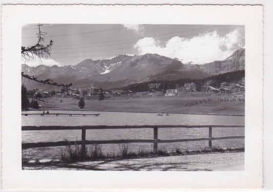 POSTCARD CPSM MONTANA VERMALA 1500M LAKE MOUBRA 