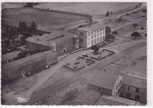 CARTE POSTALE CPSM LA STE-BAUME PLAN-D'AUPS VUE AERIENNE DE L'HOTELLERIE