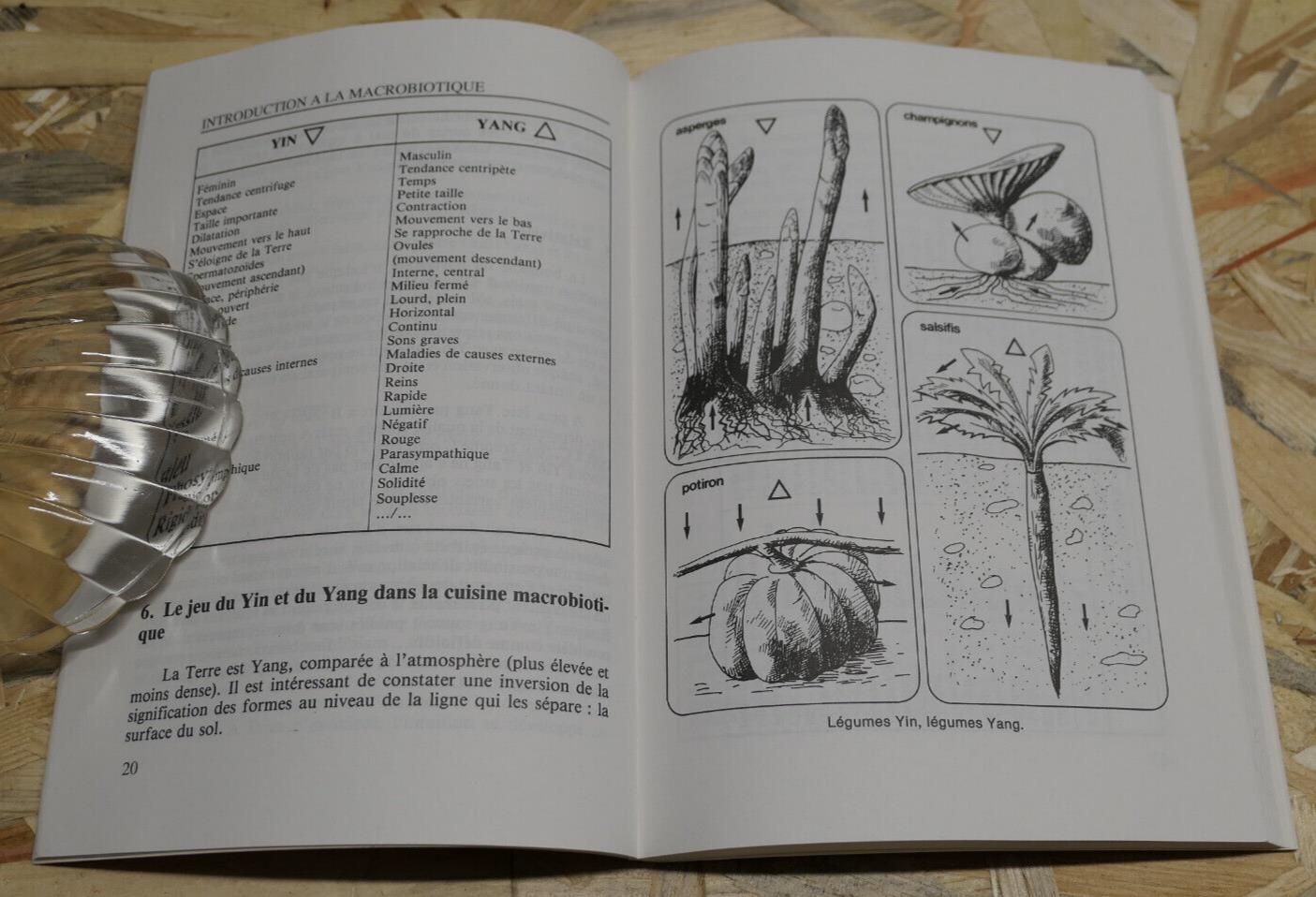 INTRODUCTION A LA MACROBIOTIQUE / PHILOSOPHIE ET PRINCIPES ALIMENTS CUISINE 1985