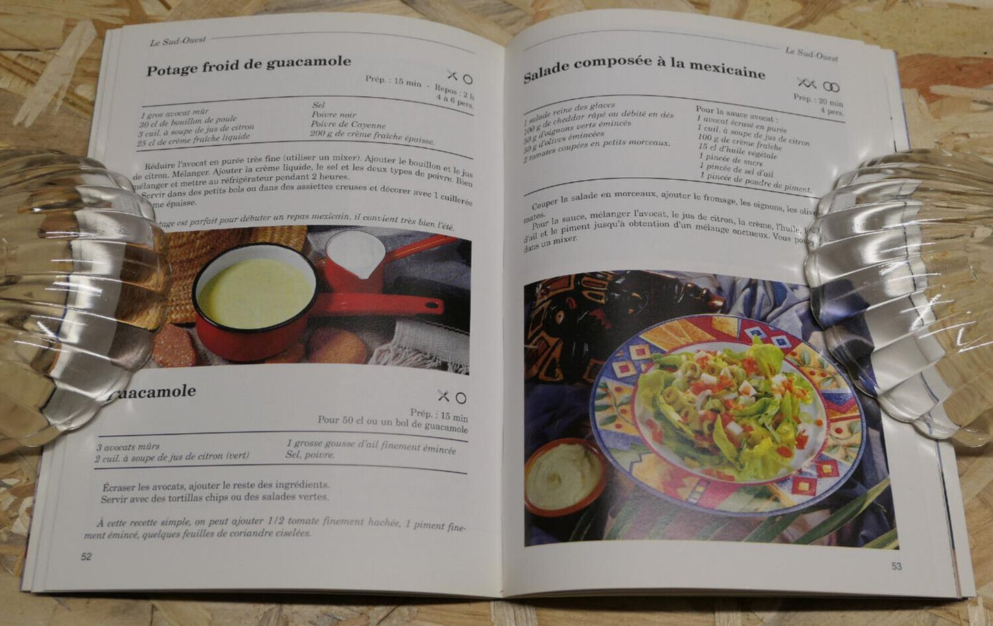 LA CUISINE DES USA / SAEP 1998 / RECETTES TRADITIONS PHOTOS VOYAGE GASTRONOMIE