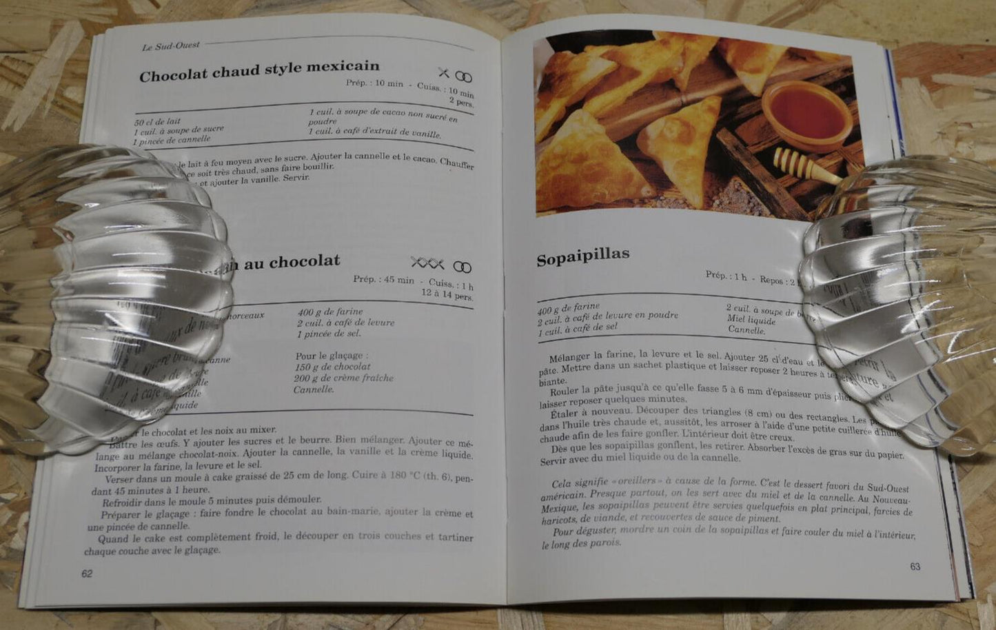 LA CUISINE DES USA / SAEP 1998 / RECETTES TRADITIONS PHOTOS VOYAGE GASTRONOMIE