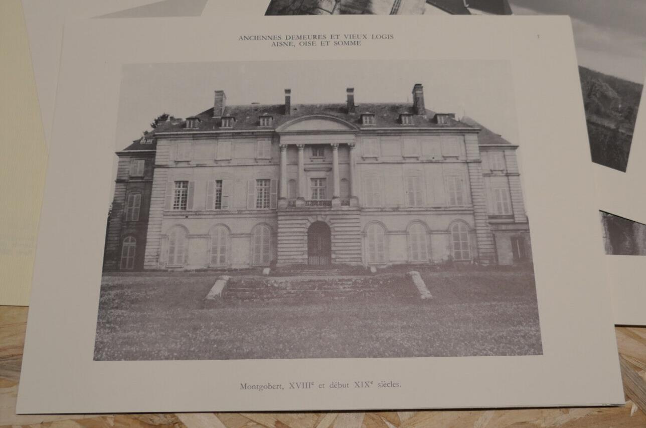 ANCIENNES DEMEURES ET VIEUX LOGIS DE L'AISNE L'OISE ET LA SOMME / PAILLART 1989