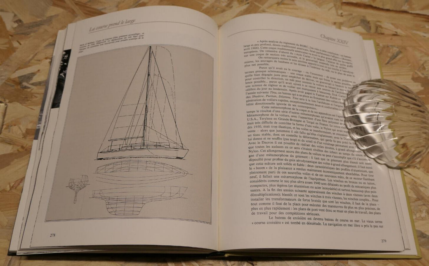 LE YACHTING / DANIEL CHARLES EMOM 1980 / HISTOIRE MARINE BATEAUX NAVIGATION MER
