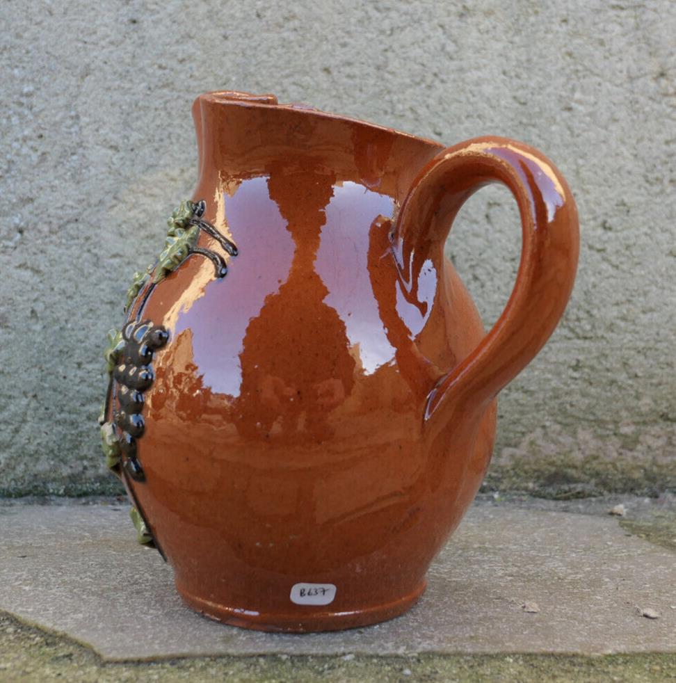 ANCIEN PICHET ALCOOL VIN COL PINCE VIZILLE 1975 SOUVENIR DECO ROMANCHE ISERE