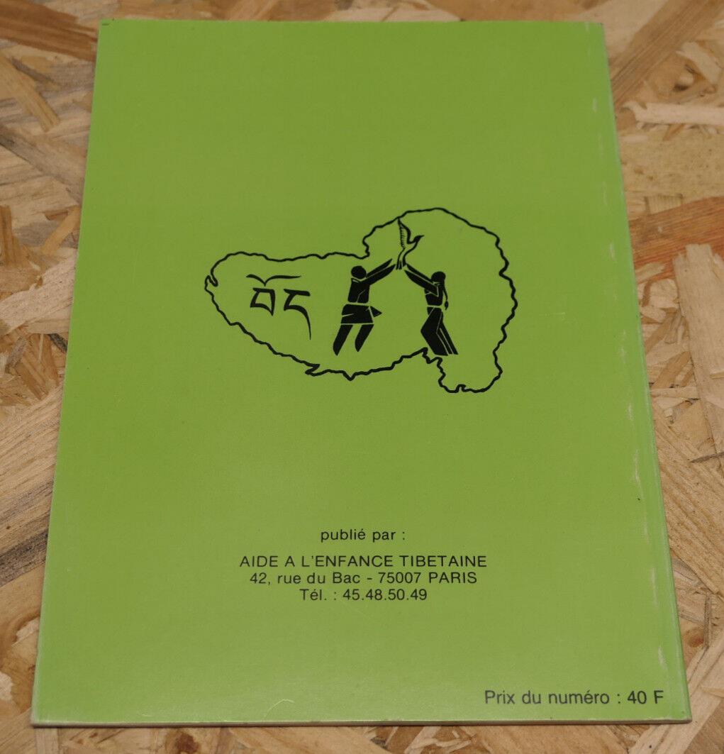 L'ENFANCE TIBETAINE / LES TIBETAINS AU NEPAL / REVUE N°13 FEVRIER 1990 / VOYAGE