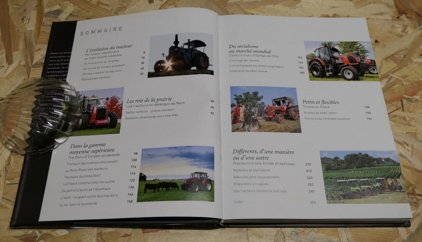 GRAND ATLAS DES TRACTEURS HISTOIRE PERFORMANCES EVOLUTION AGRICULTURE / ELCY