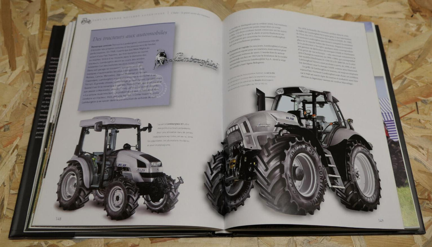 GRAND ATLAS DES TRACTEURS HISTOIRE PERFORMANCES EVOLUTION AGRICULTURE / ELCY