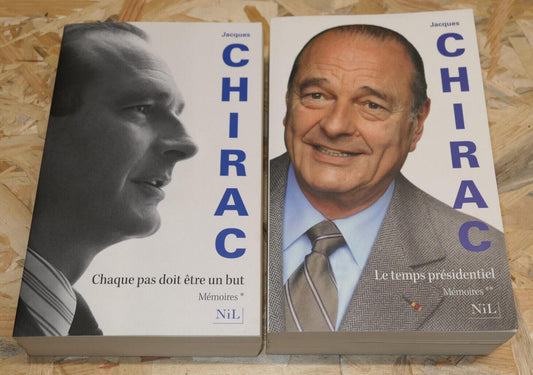 JACQUES CHIRAC / MEMOIRES / EDITIONS NIL / HISTOIRE POLITIQUE