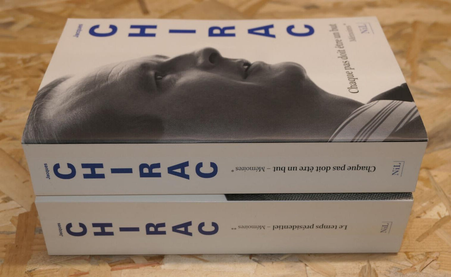 JACQUES CHIRAC / MEMOIRES / EDITIONS NIL / HISTOIRE POLITIQUE