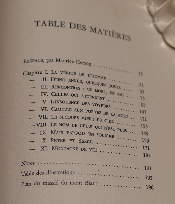 AU-DELA DES CIMES / J.-J. MOLLARET / CERF 1974 / MONTAGNE SECOURS PHOTOS