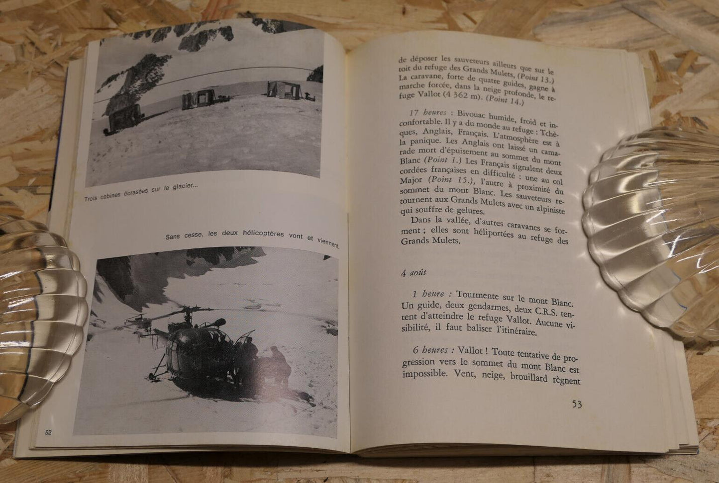AU-DELA DES CIMES / J.-J. MOLLARET / CERF 1974 / MONTAGNE SECOURS PHOTOS