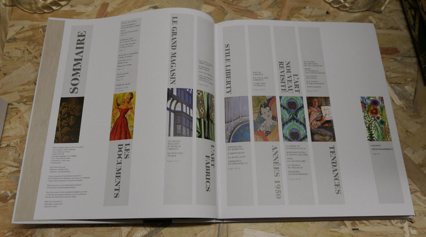 LIBERTY MAGASIN DE MODE PHOTOS MOTIFS TEXTILES ARTISTES DOCUMENTS