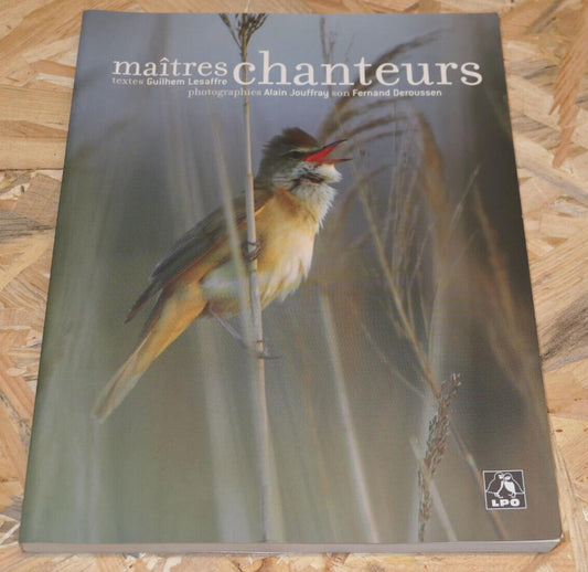 LIVRE CD MAITRES CHANTEURS / LPO CHANTS OISEAUX PHOTOS ORNITHOLOGIE NATURE