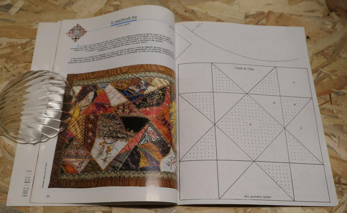 PATCHWORKS TRADITIONNELS VOLUMES 1 & 2 / NICOLE BOISSEAU / DIY COUTURE TISSUS