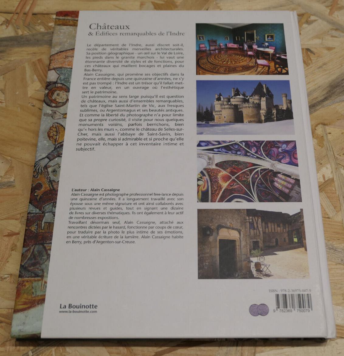 CHATEAUX & EDIFICES REMARQUABLES DE L'INDRE / ARCHITECTURE PATRIMOINE MONUMENTS